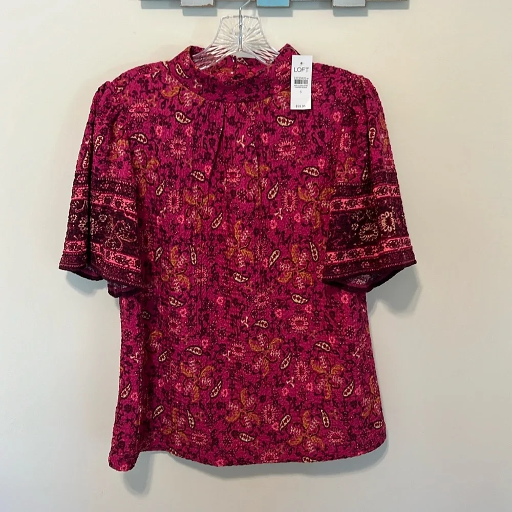LOFT women’s raspberry